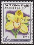 Burkina Faso 1996 Flora, Flowers 175 FR Multicolor Scott 1084. Burkina Faso 1996 Scott 1084 Orquidea. Subida por susofe